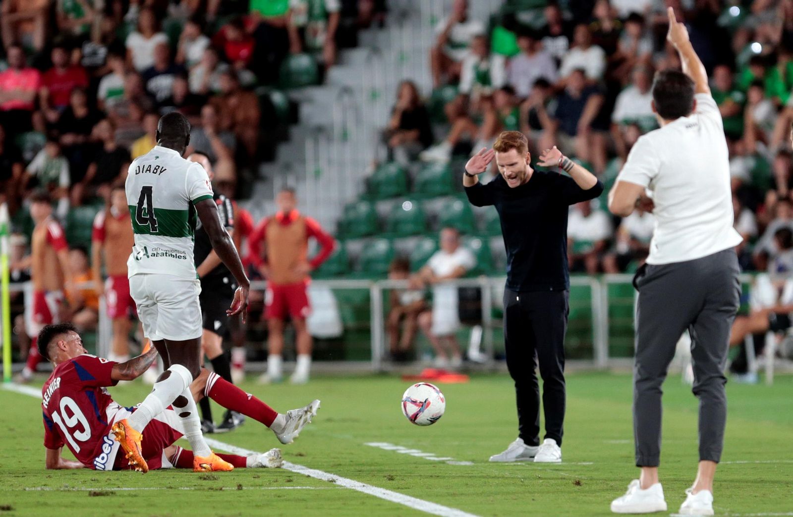 Las imágenes del Granada CF-Elche