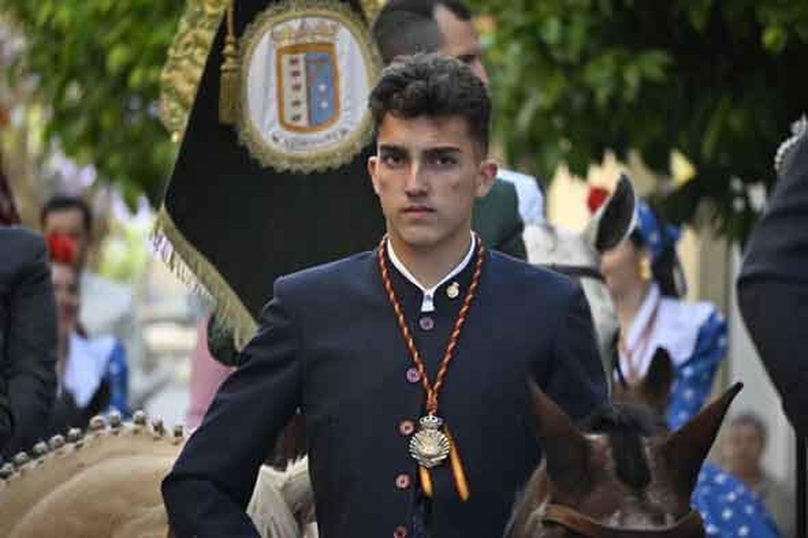 Las mejores imágenes de los peregrinos en la salida de Emigrantes