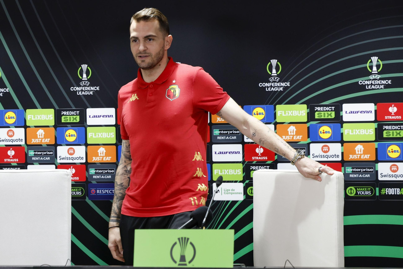 Las fotos de la previa del Betis - Jagiellonia