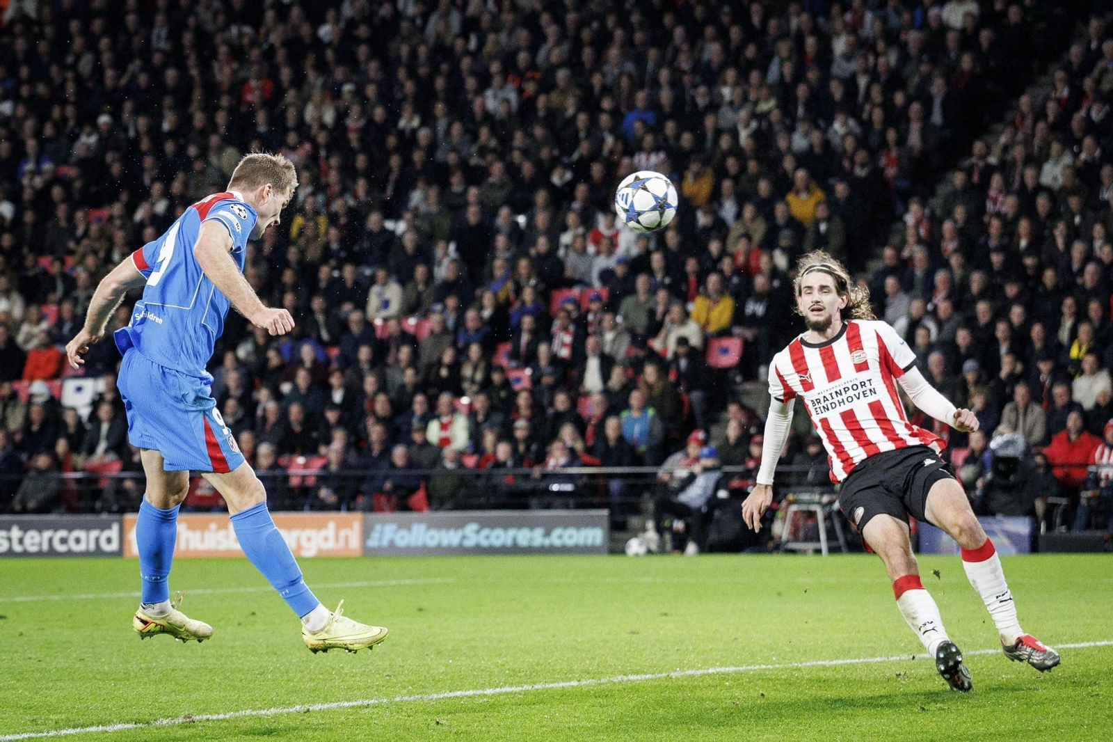 Las imágenes del PSV Eindhoven-Atlético de Madrid