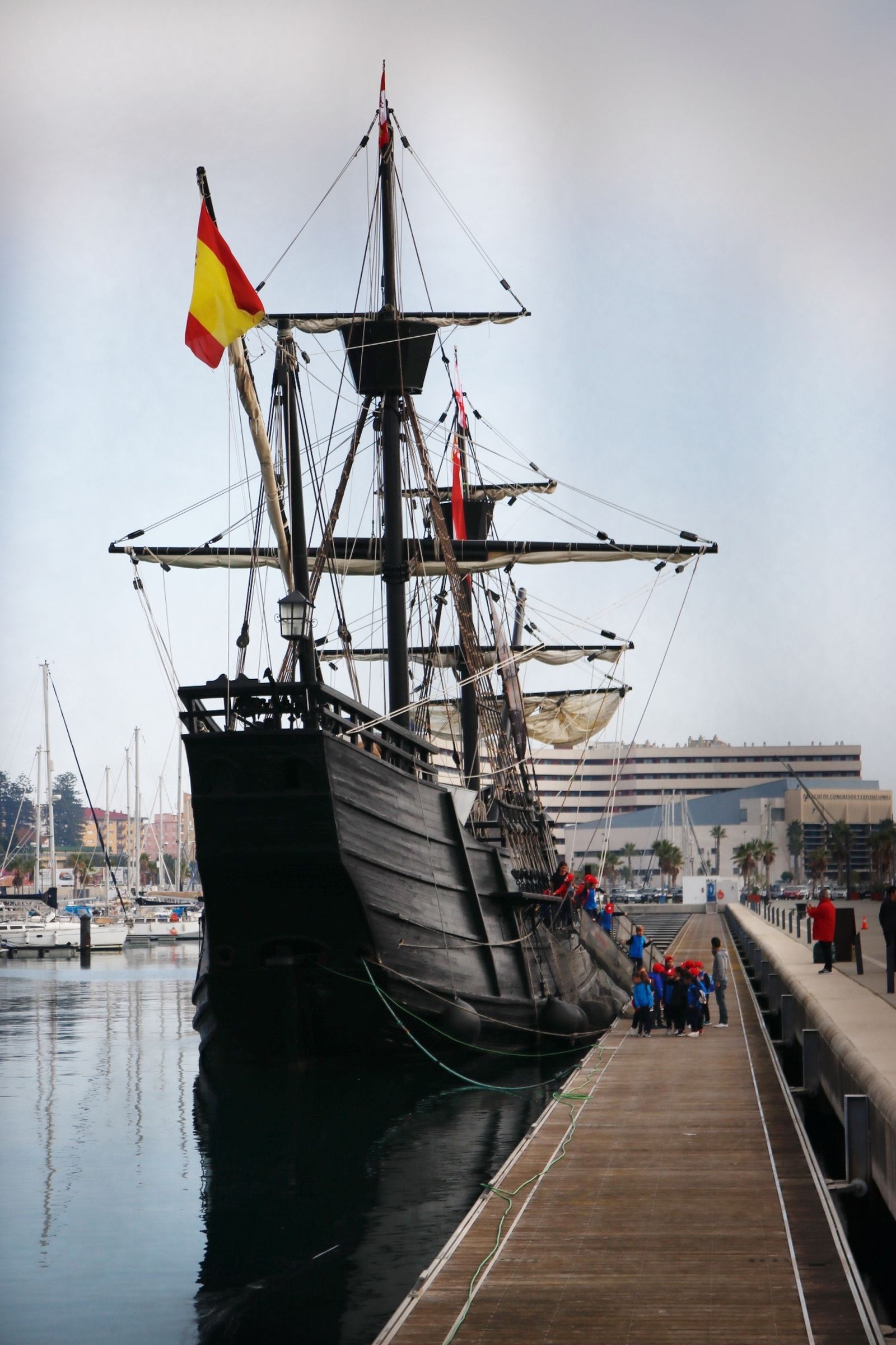 La nao 'Victoria' en La Línea