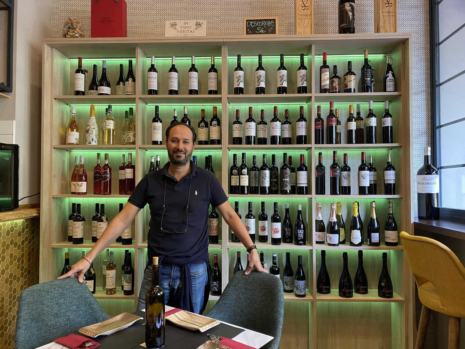 Horacio Gallego, gerente de La Viña Bonita.