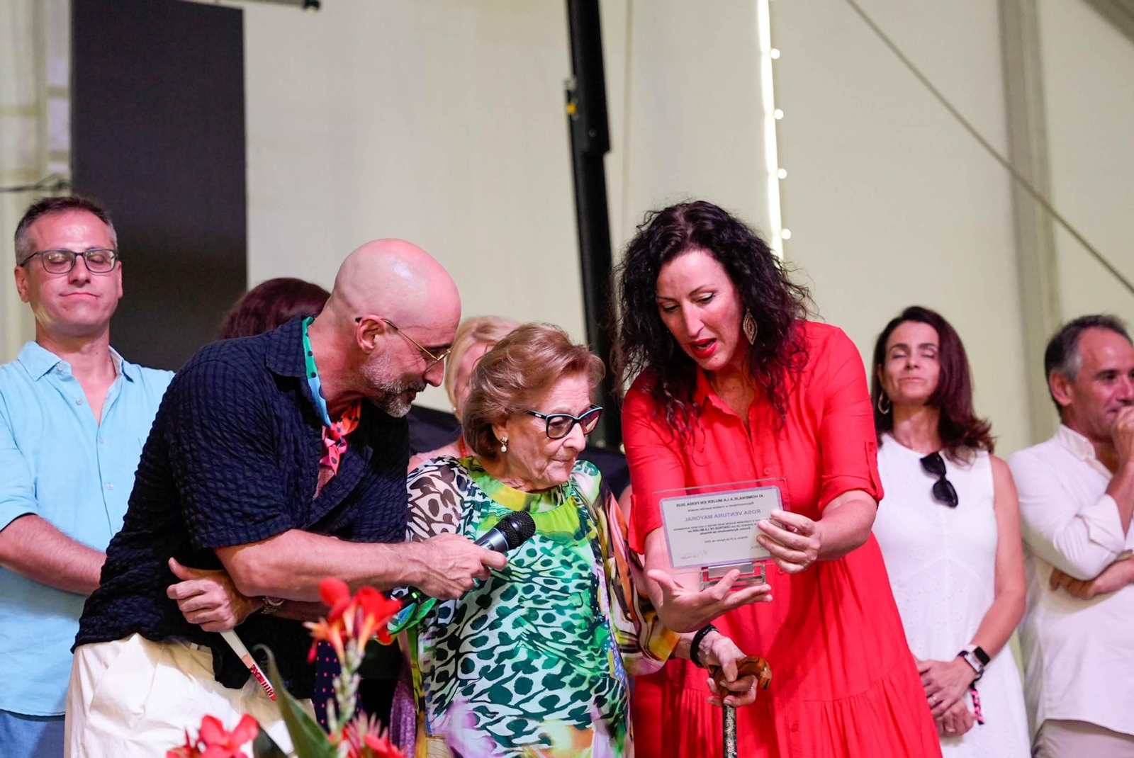 Las fotos de la comida de homenaje a la mujer en la Feria de Almería