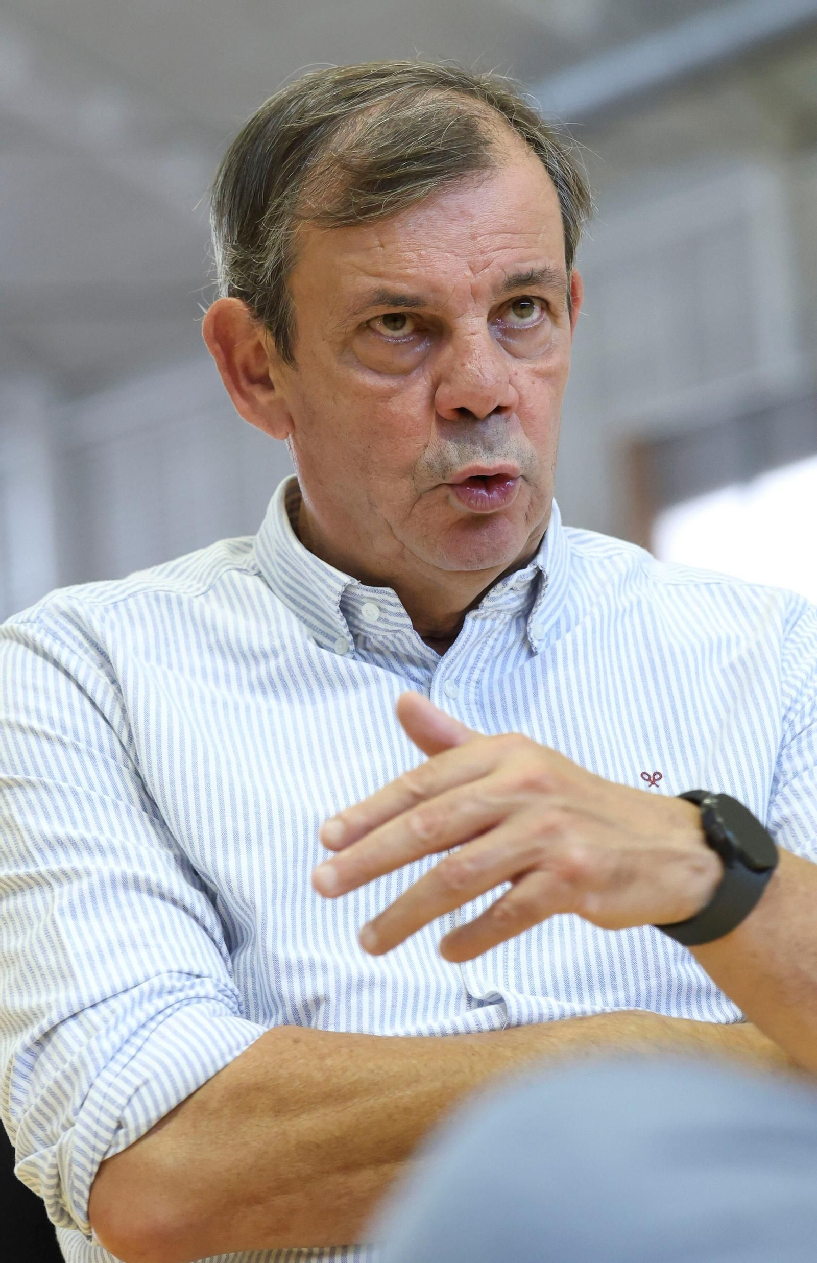 La entrevista a Juanma Rodríguez, en fotos