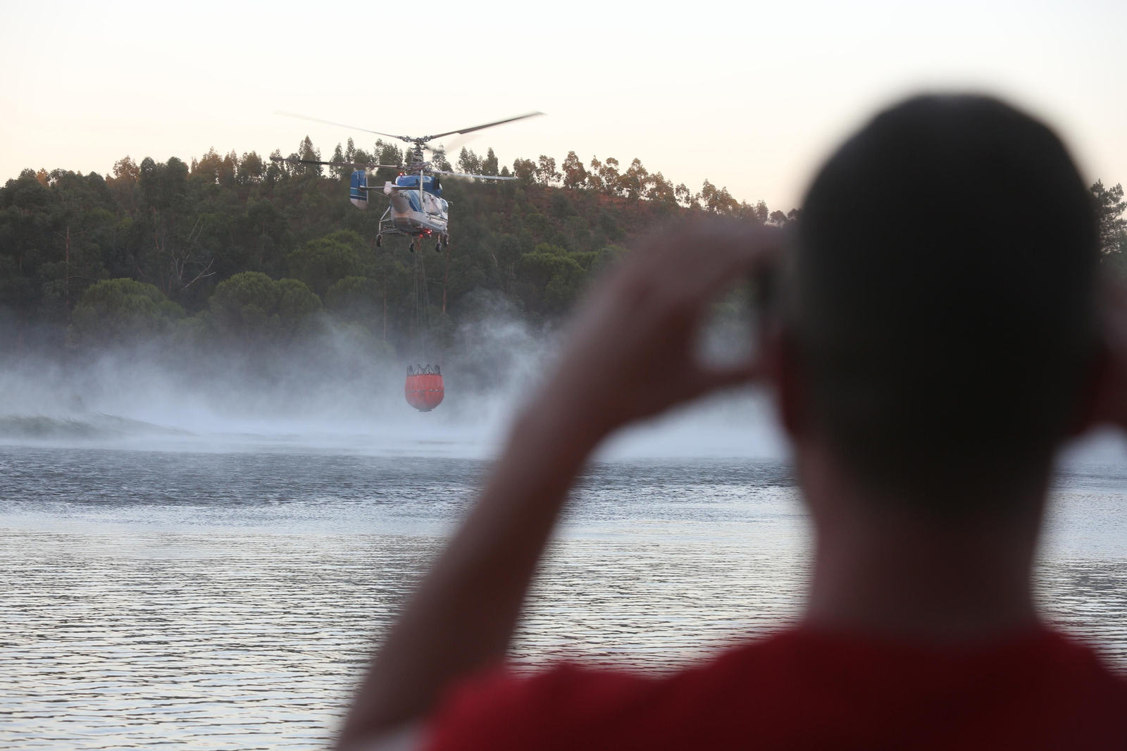 El incendio de Riotinto en imágenes