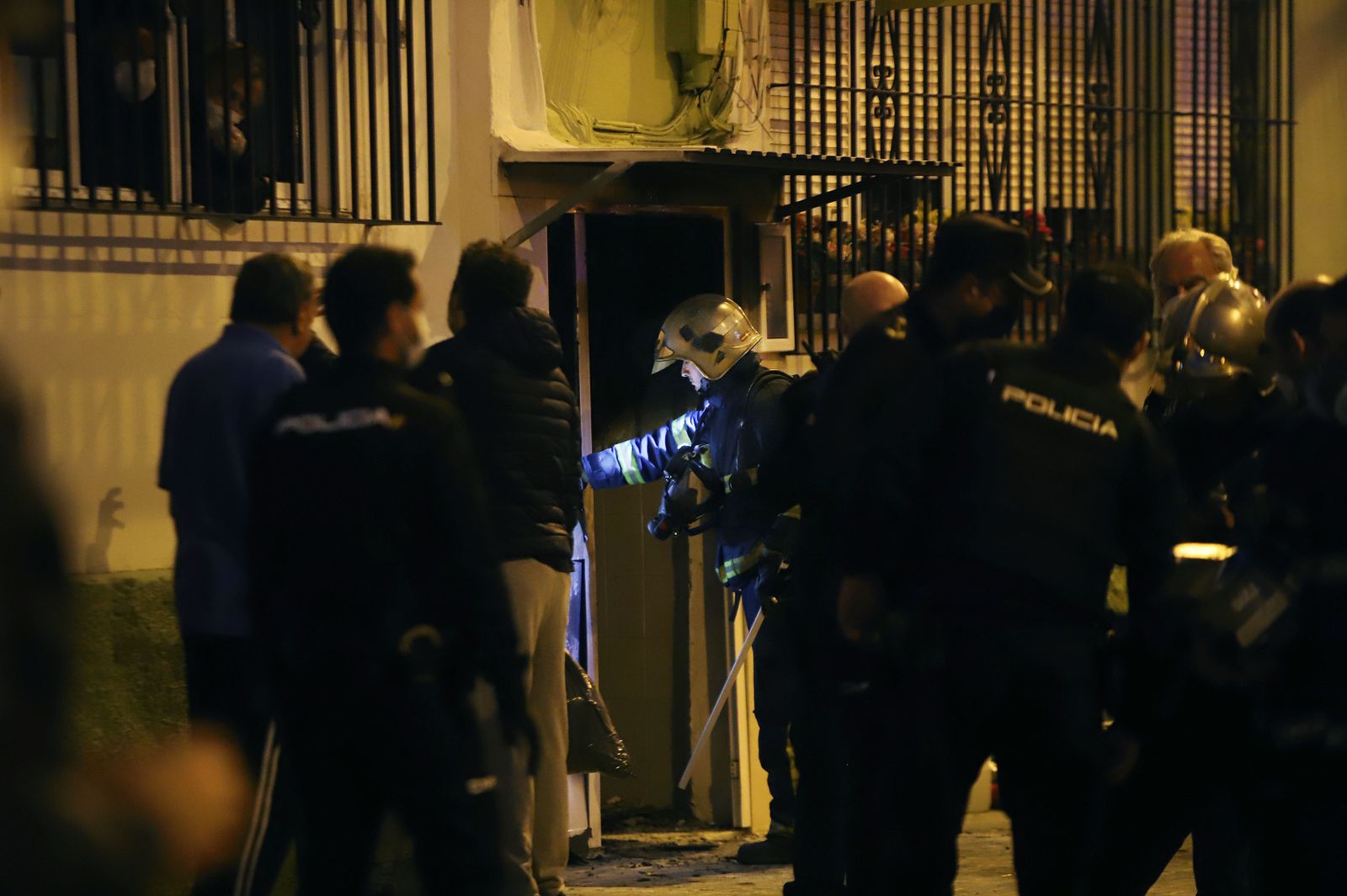 Imágenes del incendio en Santo Tomás de Aquino