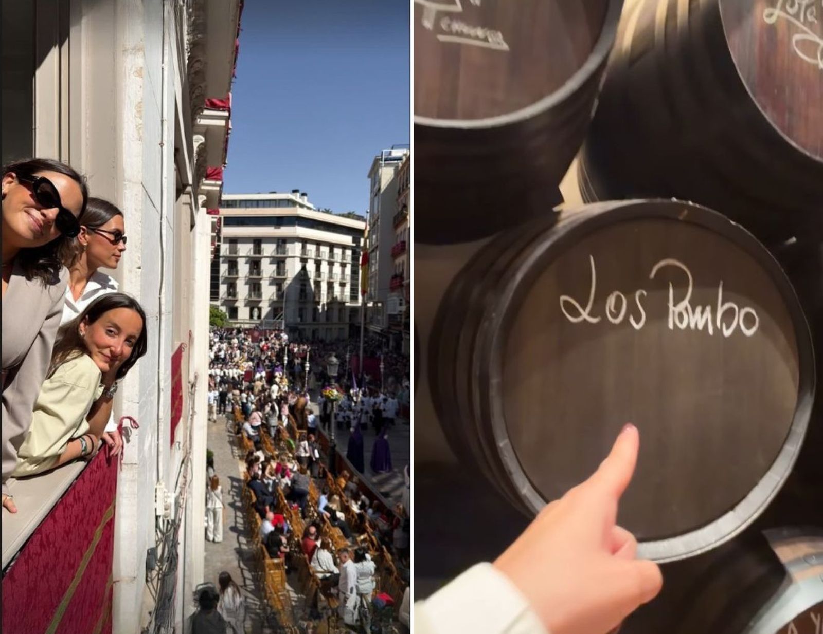 María Pombo recomienda vivir al menos una vez la Semana Santa de Málaga ...