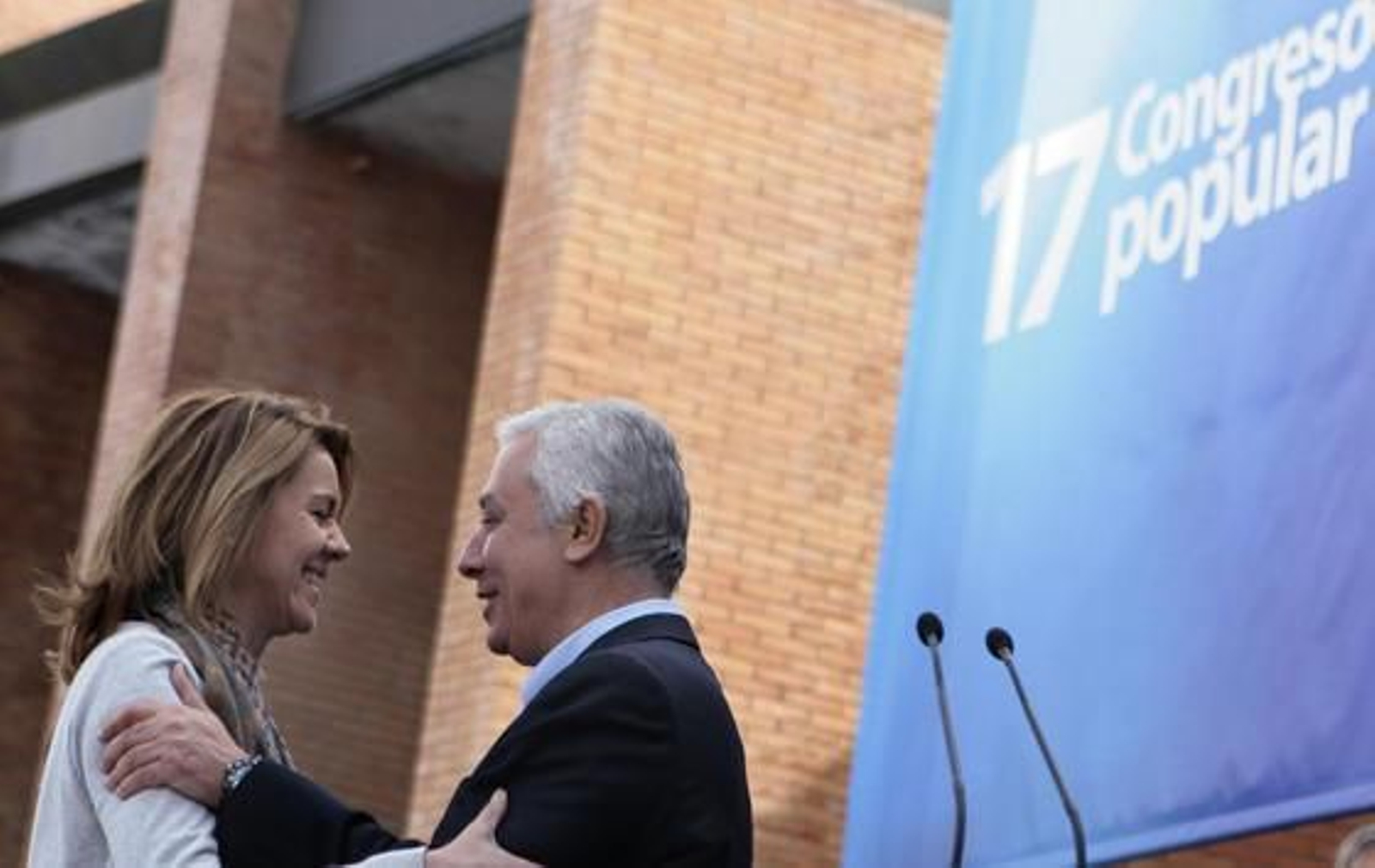 De Cospedal y Arenas ultiman los preparativos antes del inicio del congreso de Sevilla.

Foto: JC Munoz