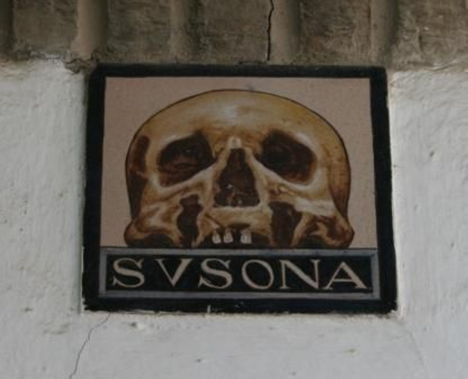 Azulejo de la calle Susona