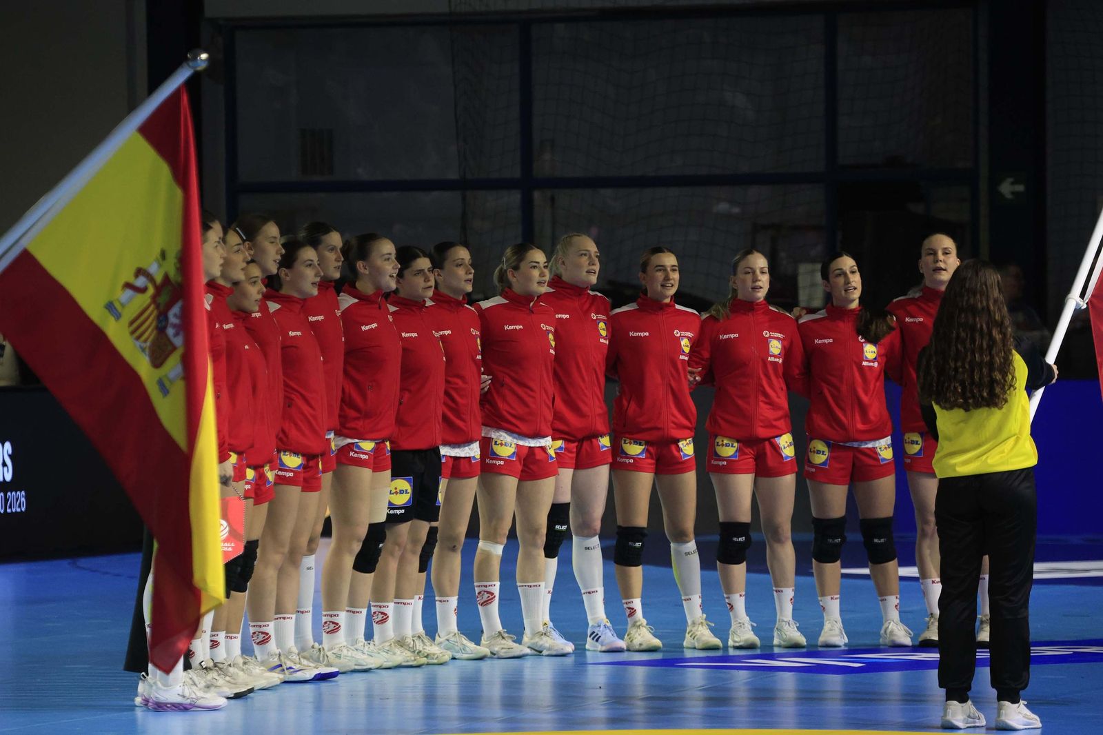 Las fotos del España-Austria del preeuropeo femenino de balonmano, en Algeciras