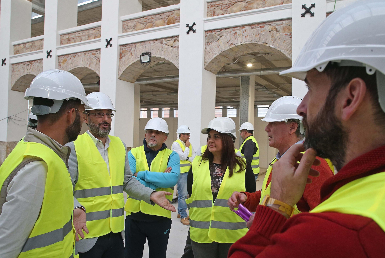Fotos de la visita al nuevo mercado de la Concepción en La Línea Fotos de la visita al nuevo mercado de la Concepción en La Línea