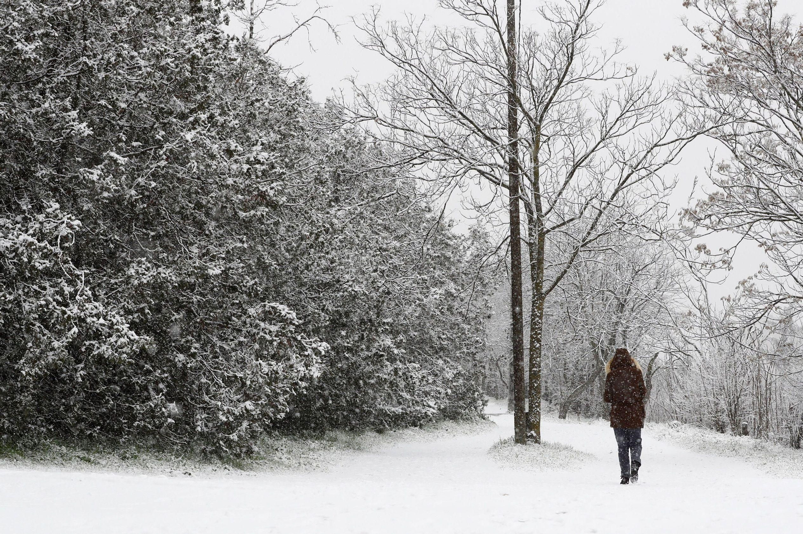 Las imágenes blancas que ha dejado la nieve en toda España