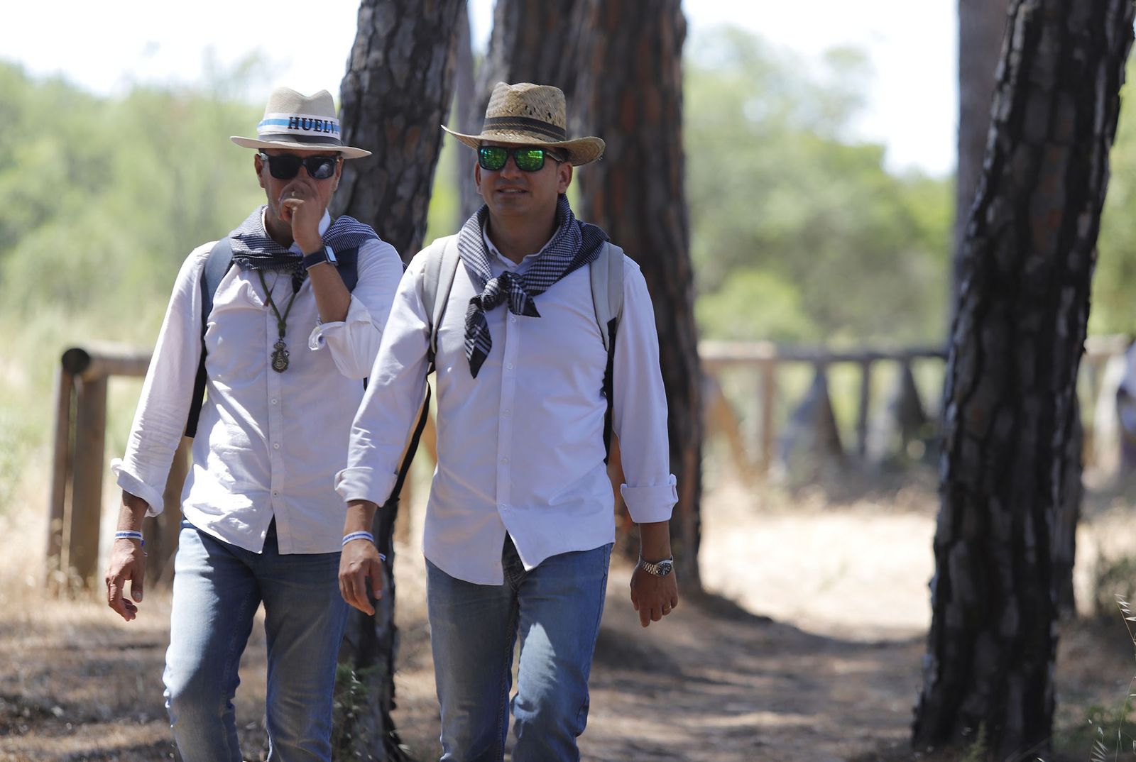 Todos los peregrinos de la Hermandad de Huelva, en imágenes