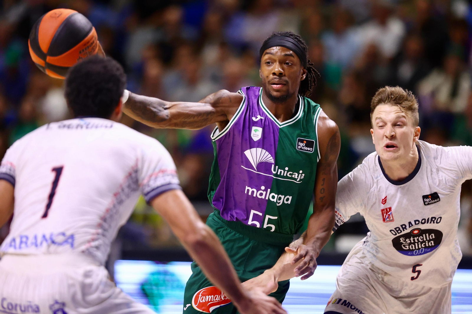 El Unicaja - Obradoiro, en imágenes