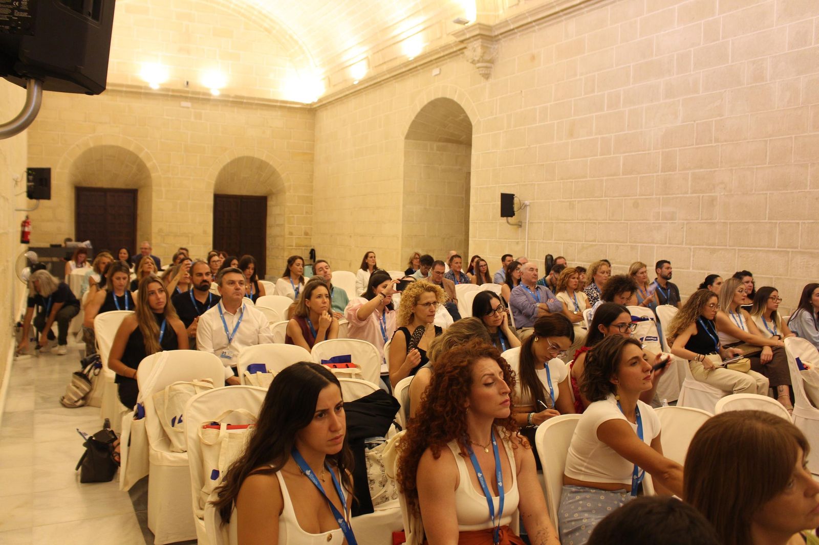 Público en la sala.