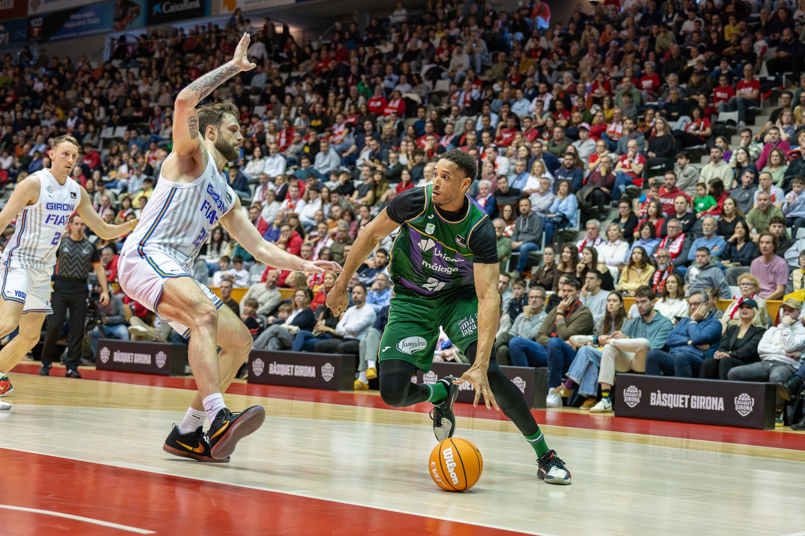 Bàsquet Girona-Unicaja, en fotos