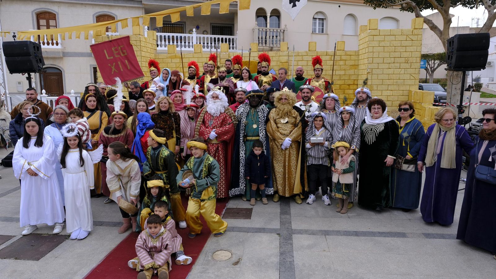 El Auto de los Reyes Magos de Los Gallardos, en imágenes