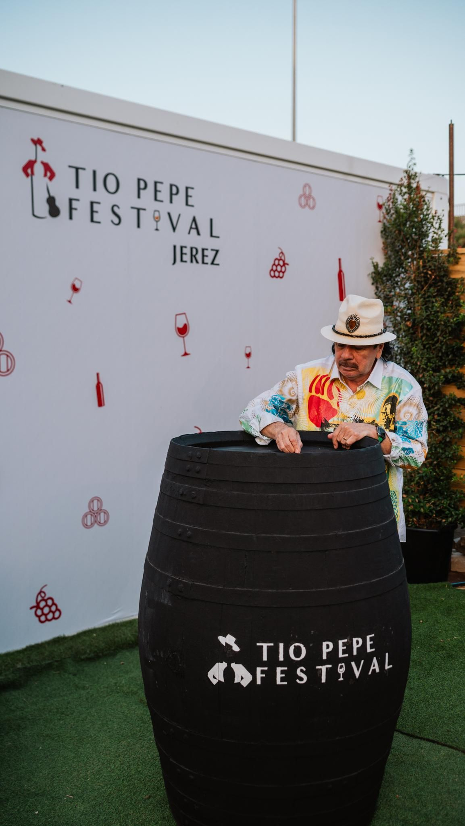 Las imágenes del concierto de Carlos Santana en Tío Pepe Festival en Jerez