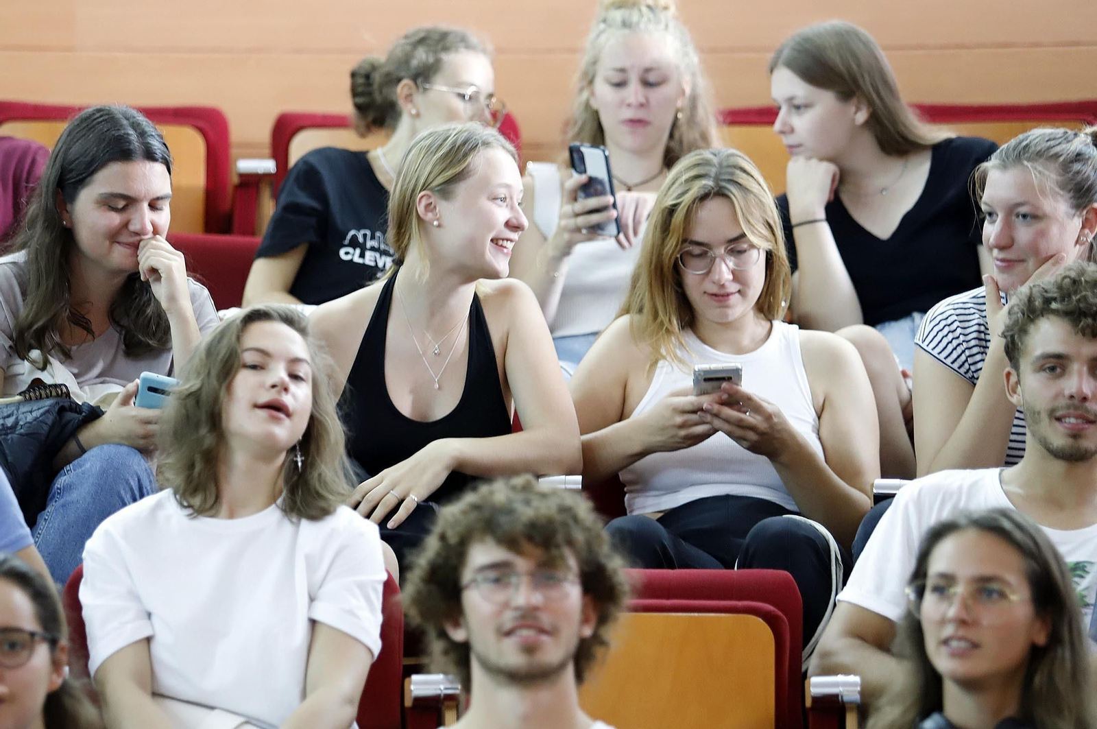 Imágenes de la bienvenida a los Erasmus en la Universidad de Huelva