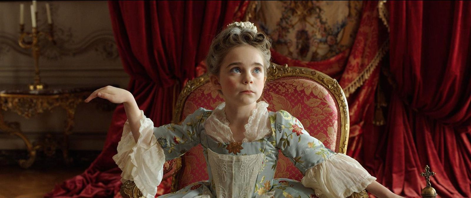 La niña Juliane Lepoureau, en una escena de la película.