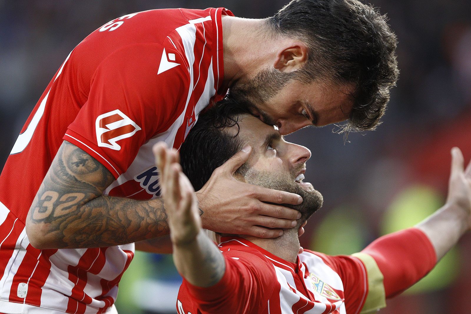 Las fotos del partido U.D. Almería-Granada C.F.