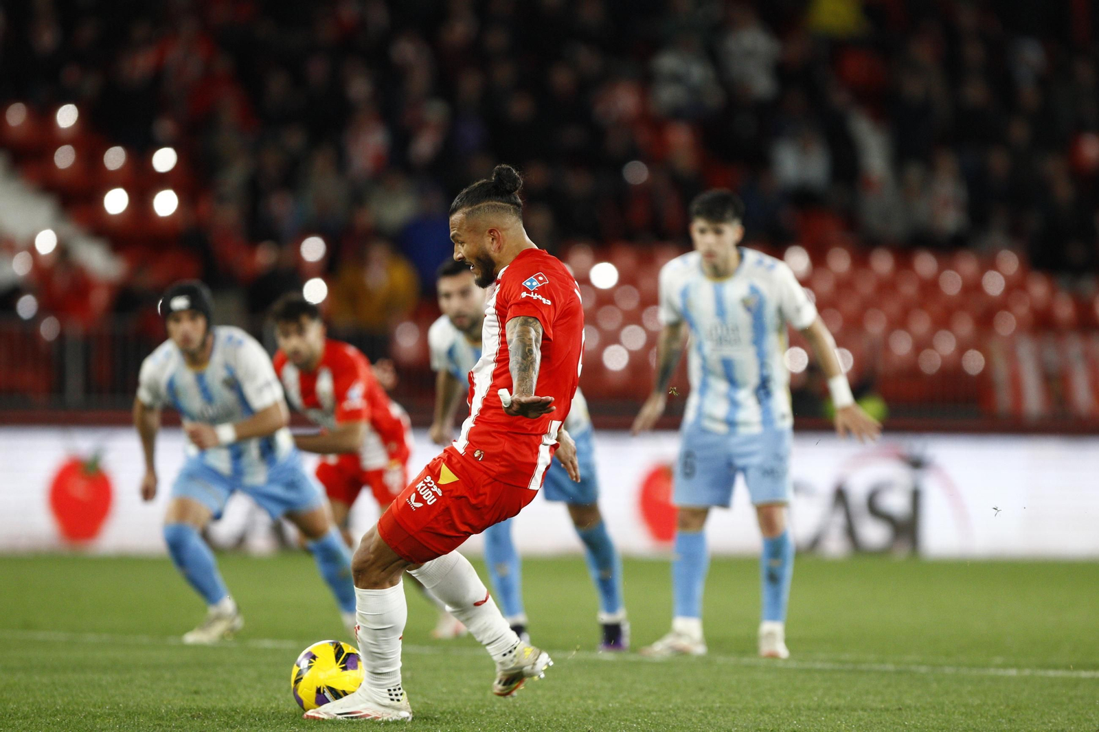 Las mejores imágenes del U.D. Almería-Málaga C.F.