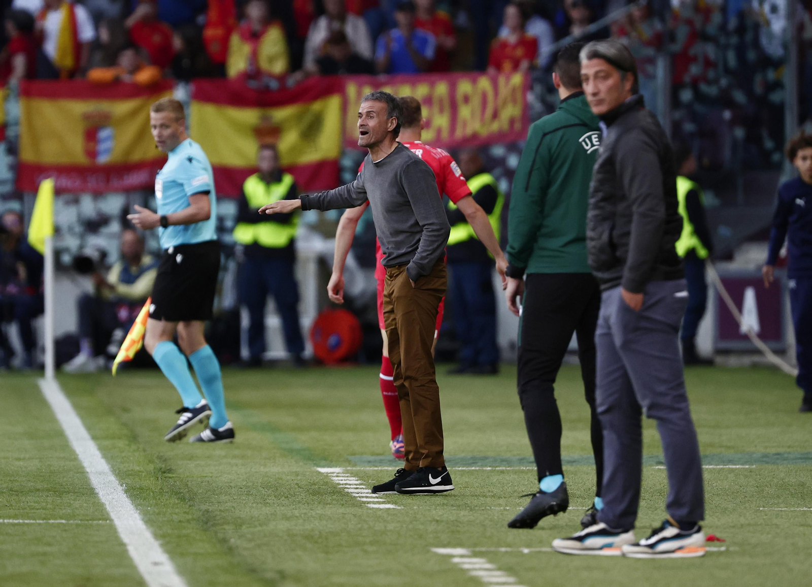 El Suiza - España de la Nations League, en imágenes