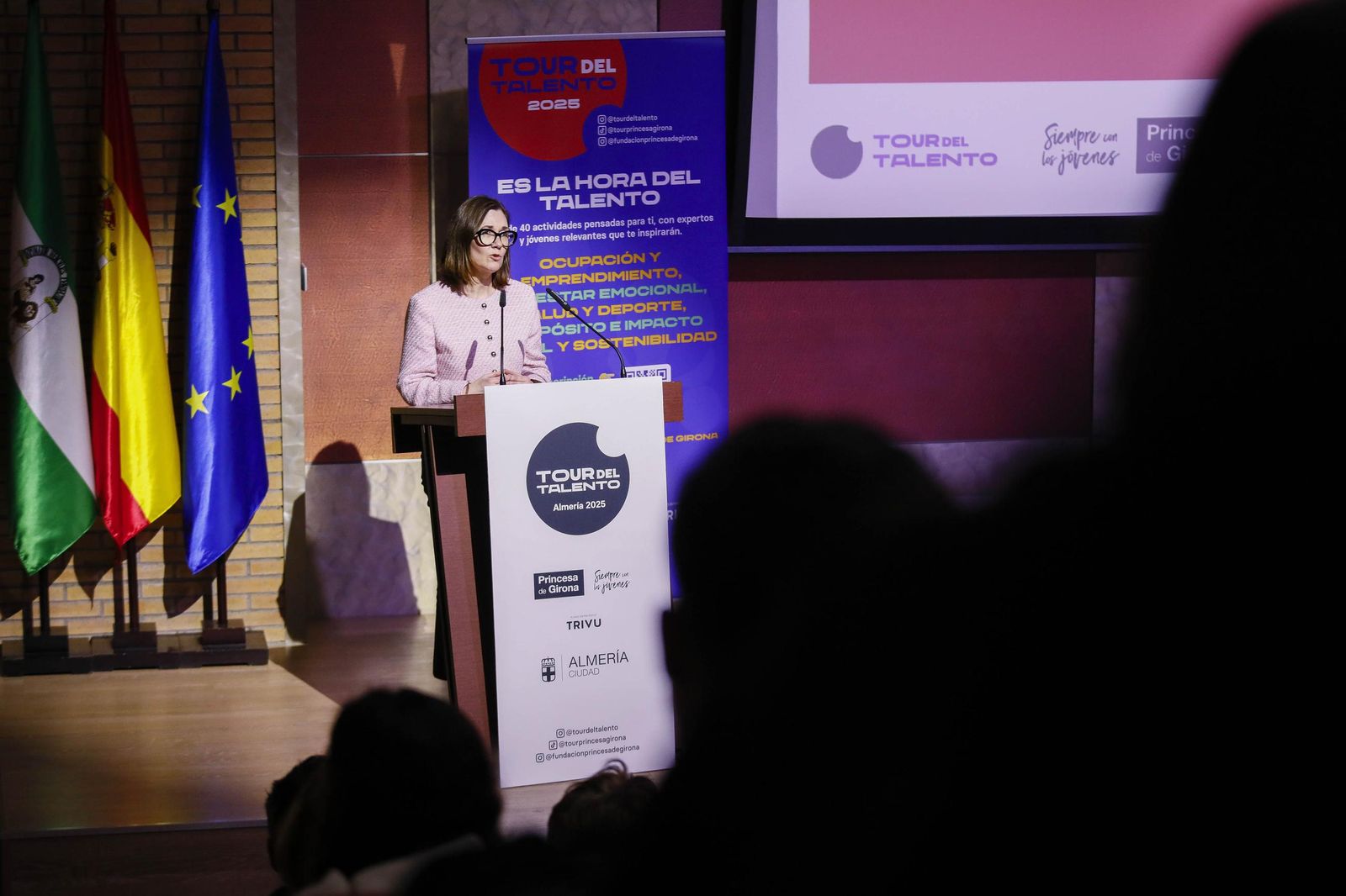 Las imágenes de la inauguración "El Tour del Talento 2025" en la Universidad de Almería