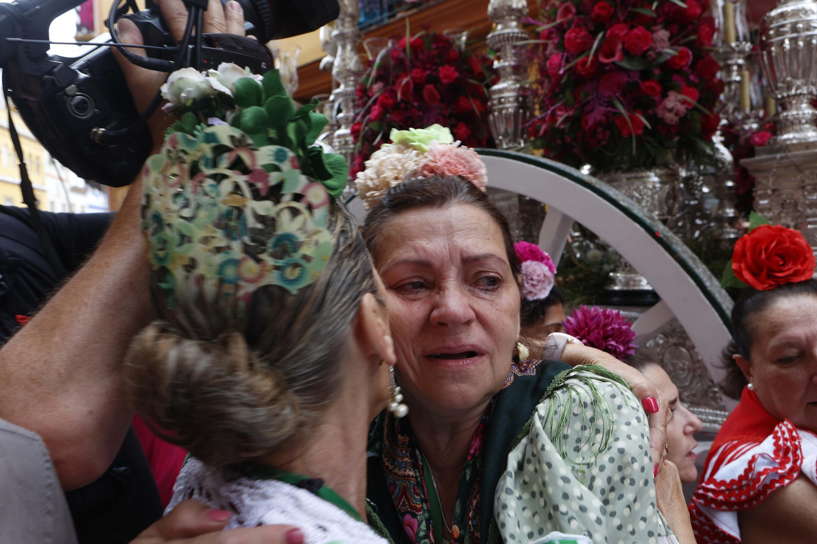 Imágenes de la salida de la hermandad del Rocio de Triana