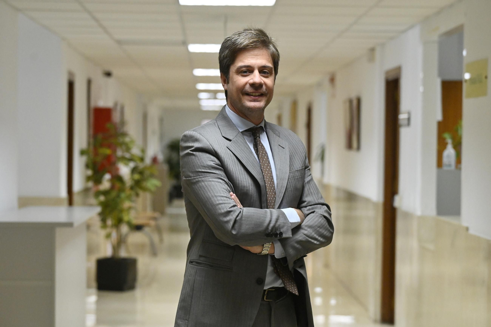 Diego Copé, en la Delegación de Desarrollo Educativo y Formación Profesional de Córdoba.