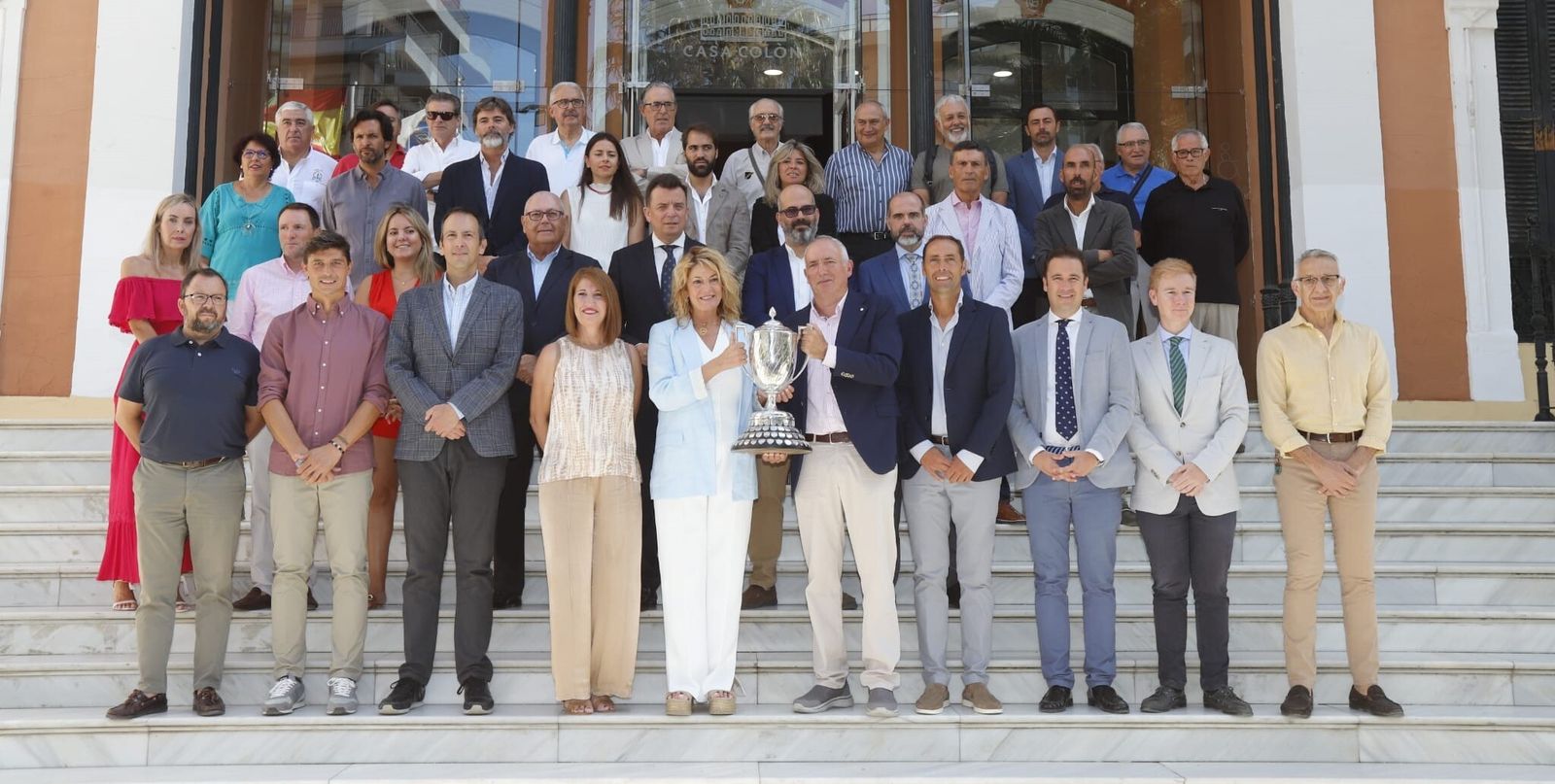 Presentación de la Copa del Rey de tenis en la Casa Colón.