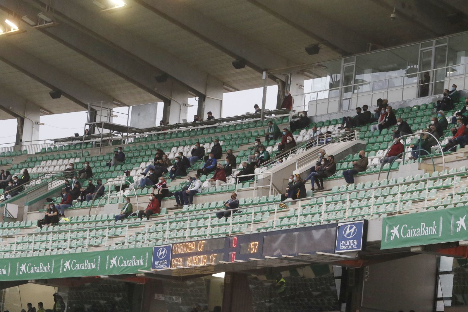 Las fotografías del empate entre el Córdoba CF y el Real Murcia