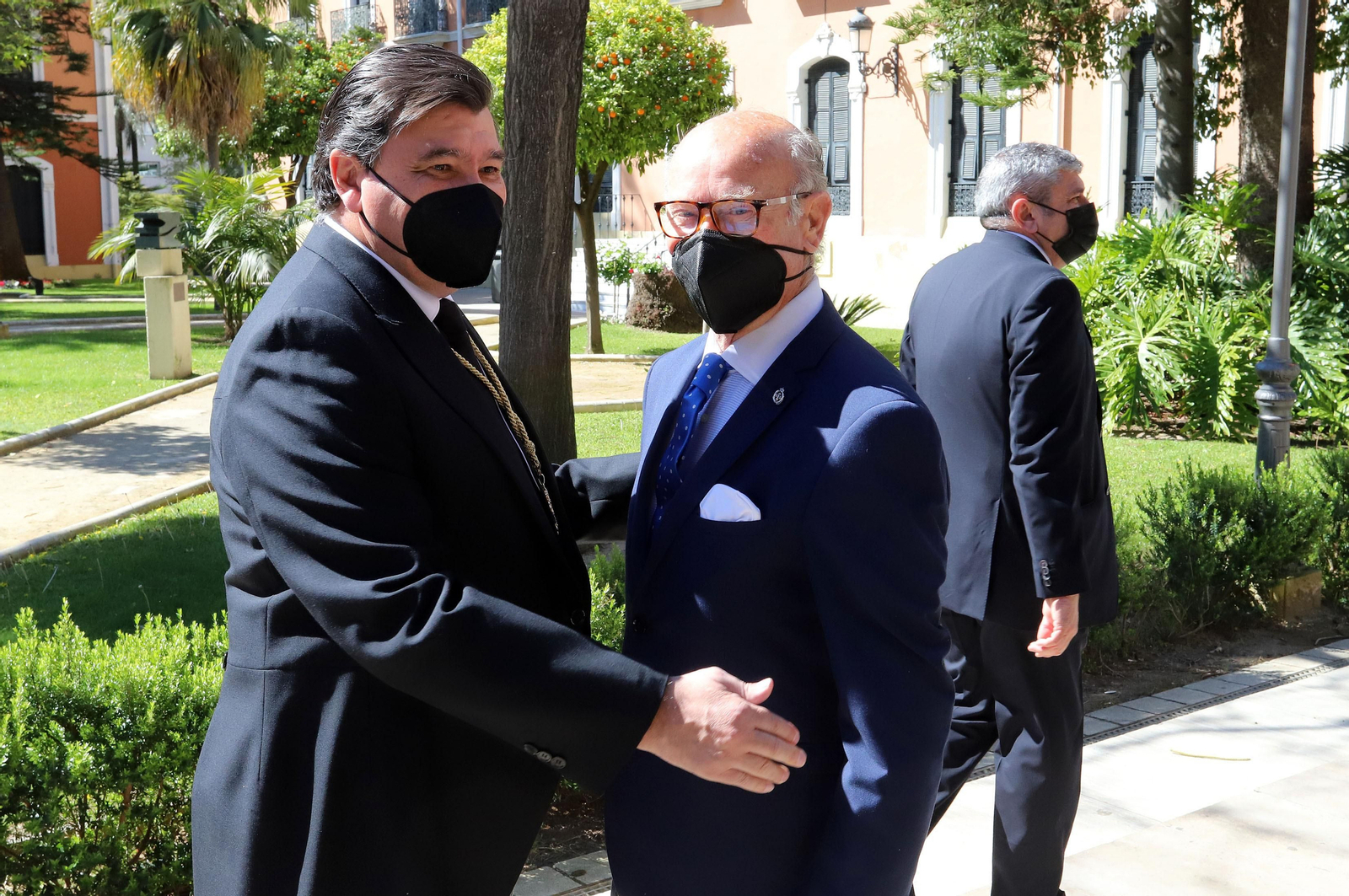 Imágenes del Pregón de la Semana Santa de Huelva 2021 de Eduardo Sugrañes