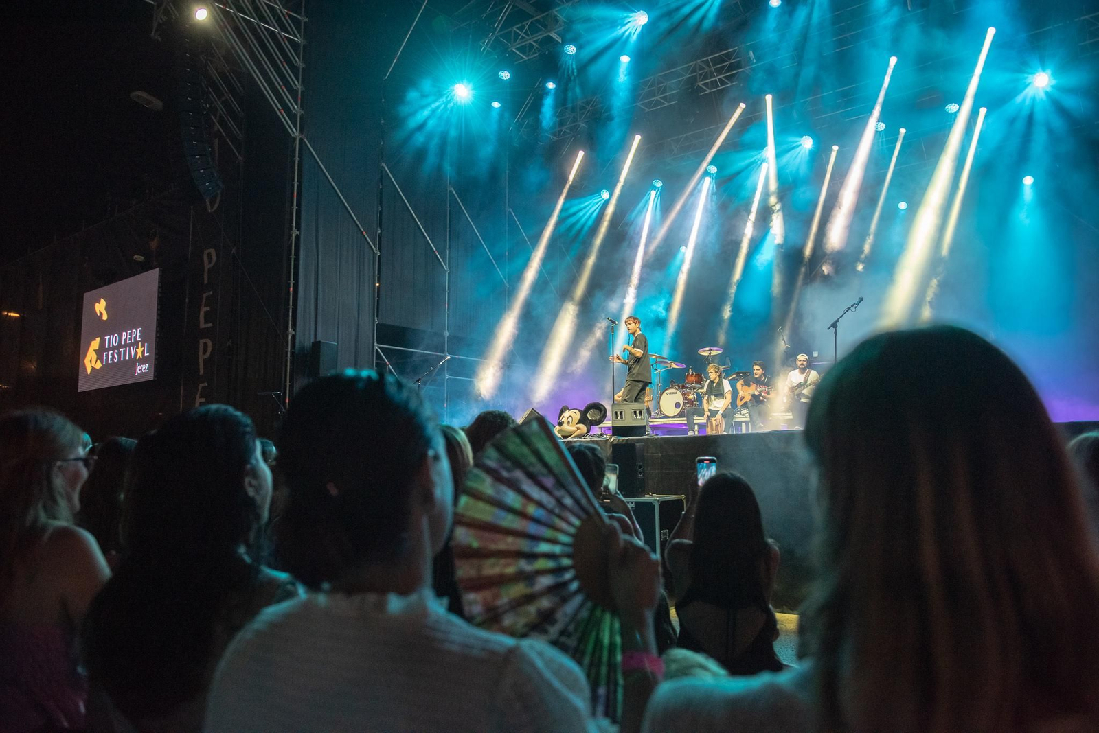 Imágenes de los conciertos de Marlon y Dvicio en Las Copas de Jerez