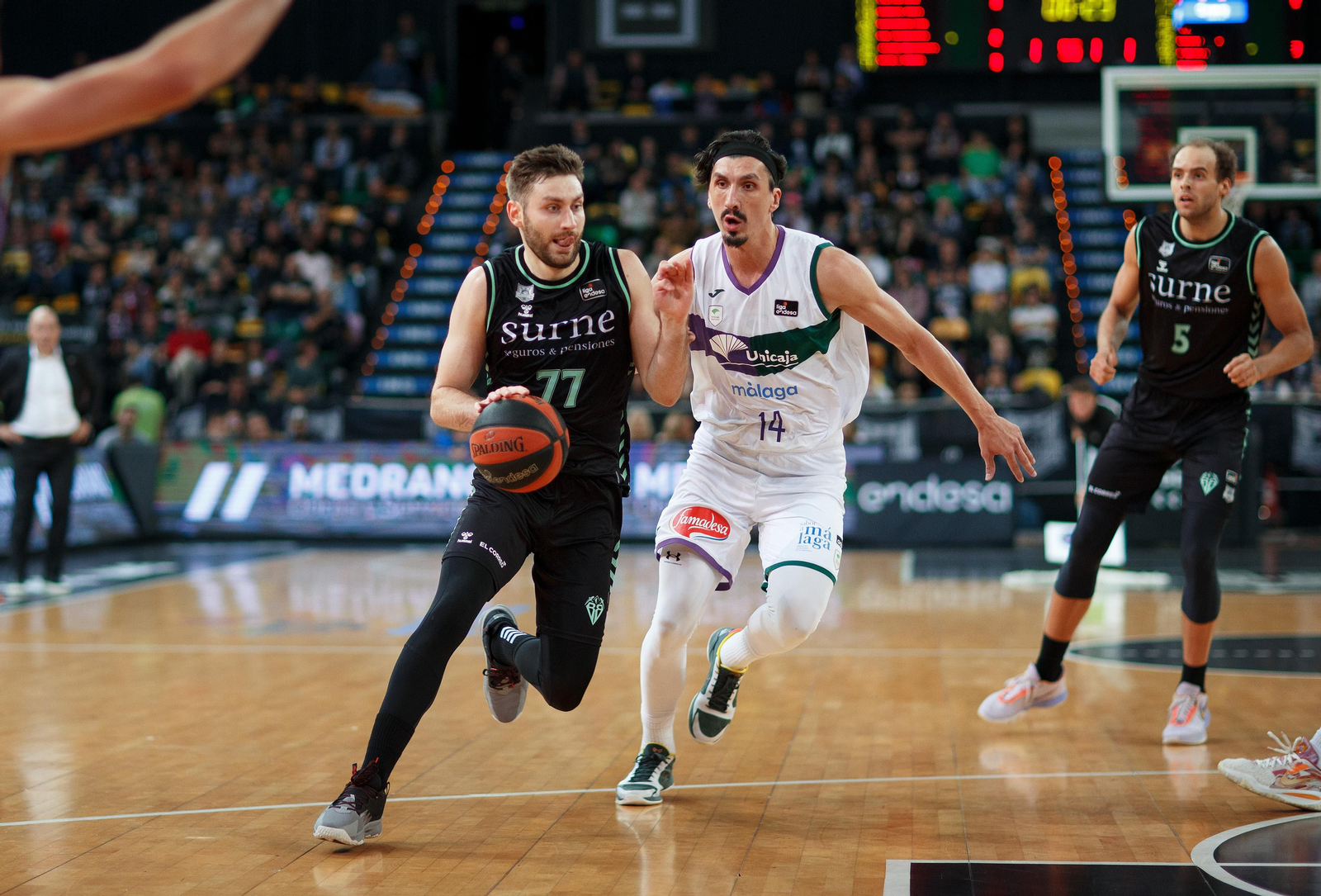 El Surne Bilbao-Unicaja, en fotos