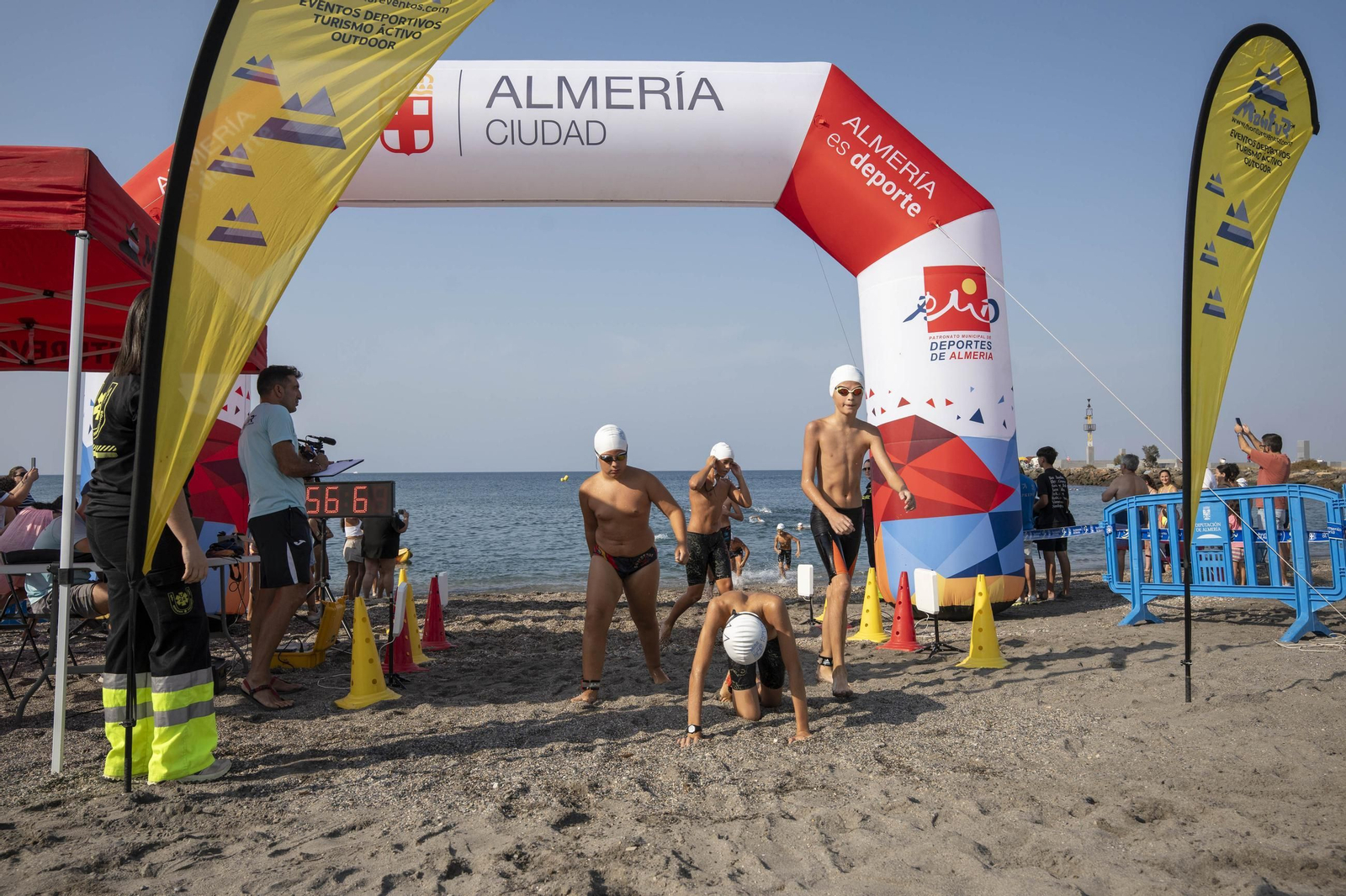 Travesía a nado Carlos Tejada de Almería