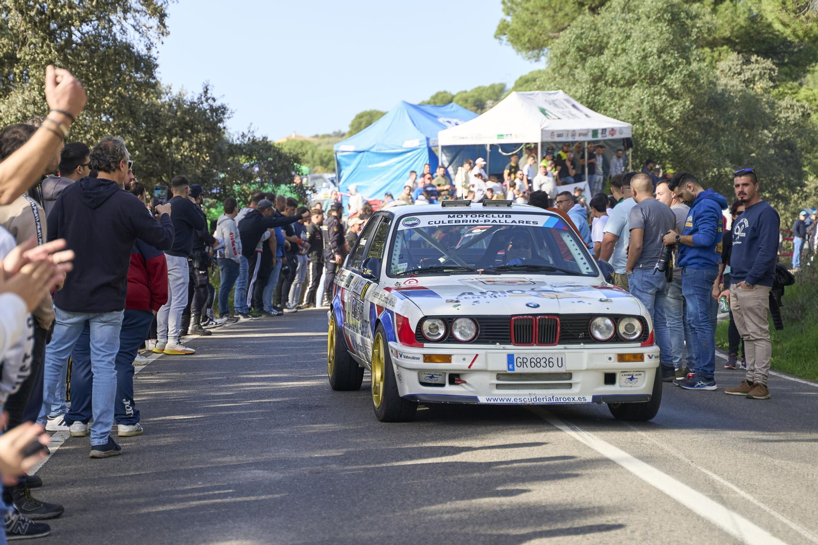 Las mejores fotos del espectacular arranque de la Subida a Trassierra