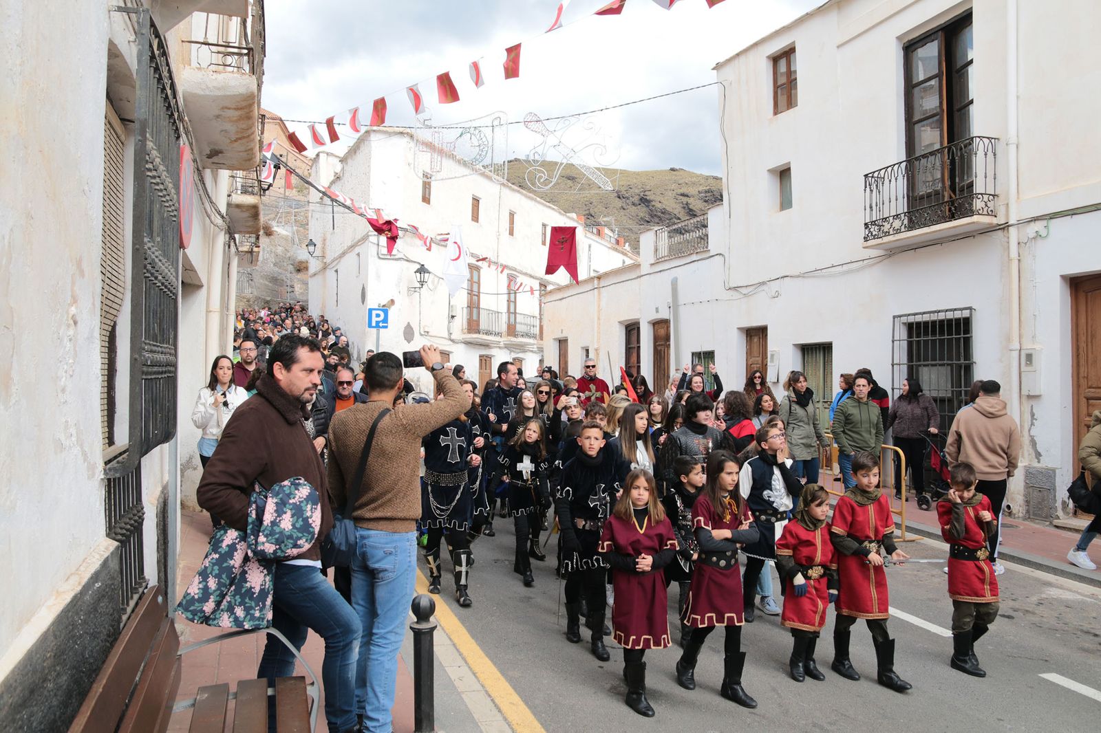 Los Moros y Cristianos de Gérgal se enfrentan en las fiestas de San Sebastián