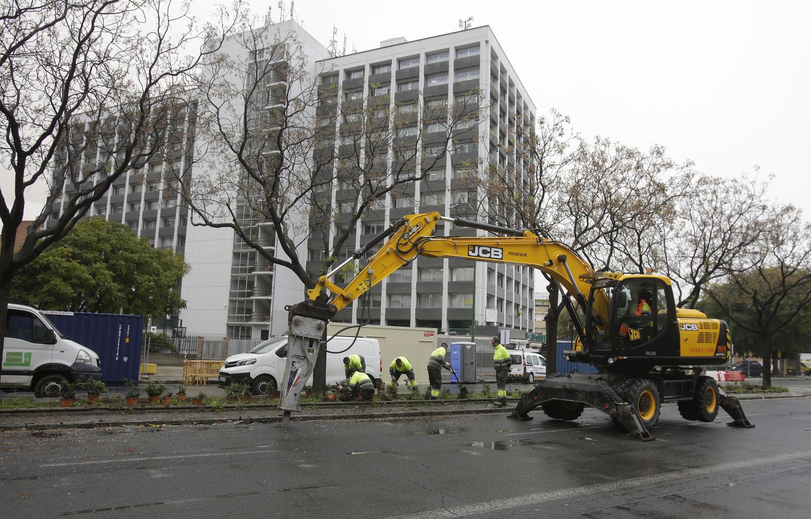 Obras en S.Fco Javier, Torneo y Ronda Histórica