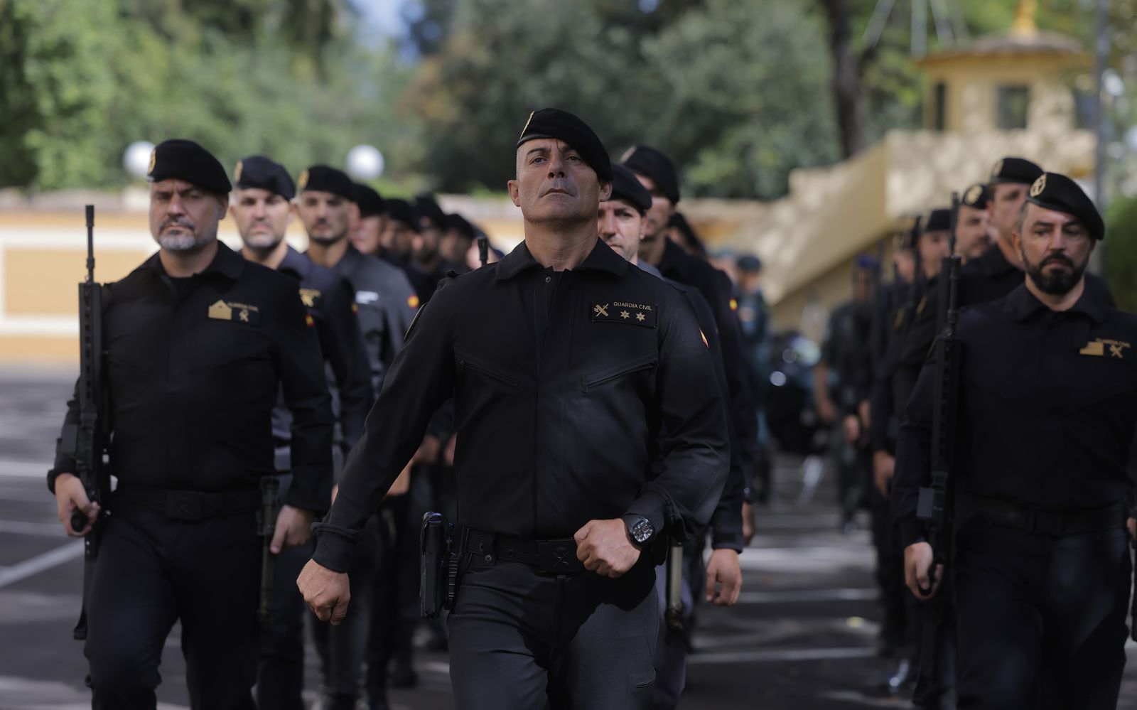 Las fotos de la despedida del  jefe de la IV Zona de la Guardia Civil, Alfonso Rodríguez Castillo