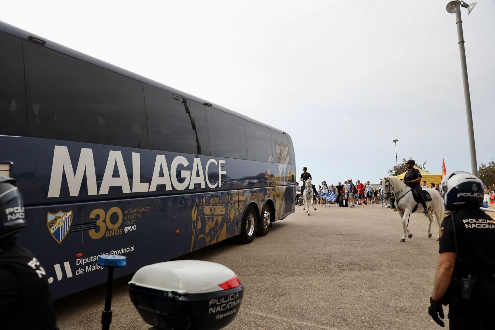 El Málaga, acompañado en Córdoba