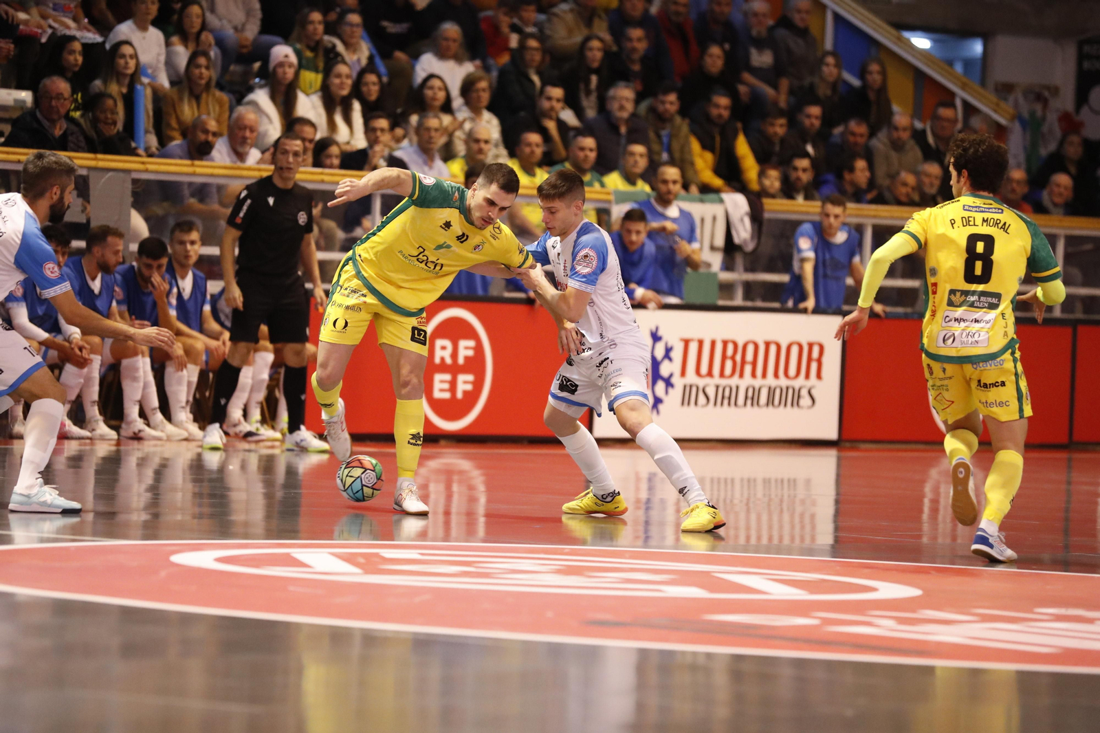 El Jaén Paraíso Interior regresa con tres compañeros de viaje más tras jugar contra Noia