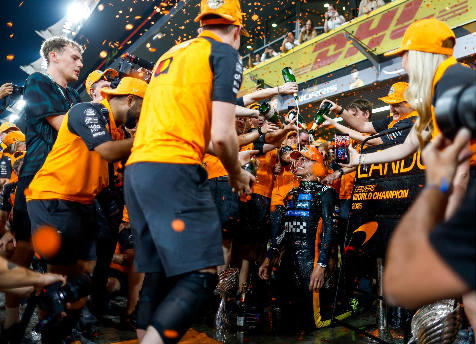 Las fotos del título mundial de Lando Norris en la Fórmula 1