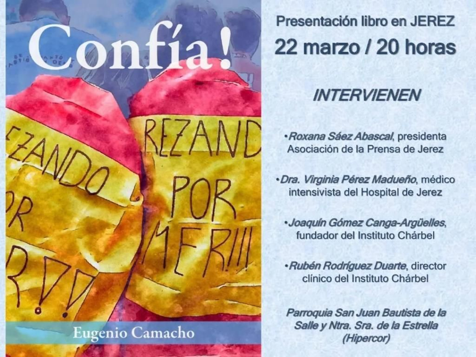 Presentación del libro ¡Confía, rezando por Mer'
