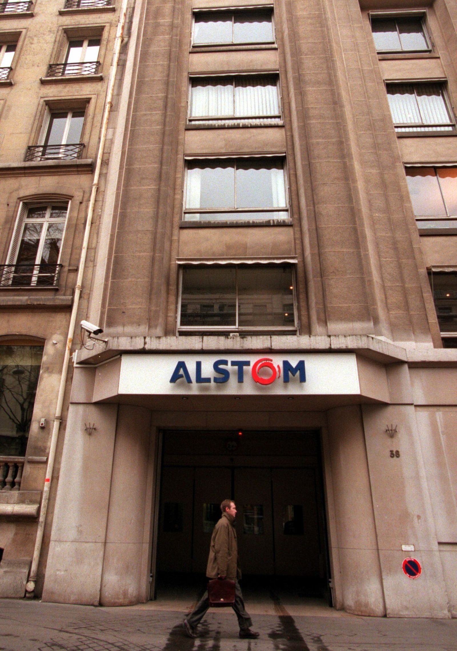 Sede en París de la empresa Alstom.