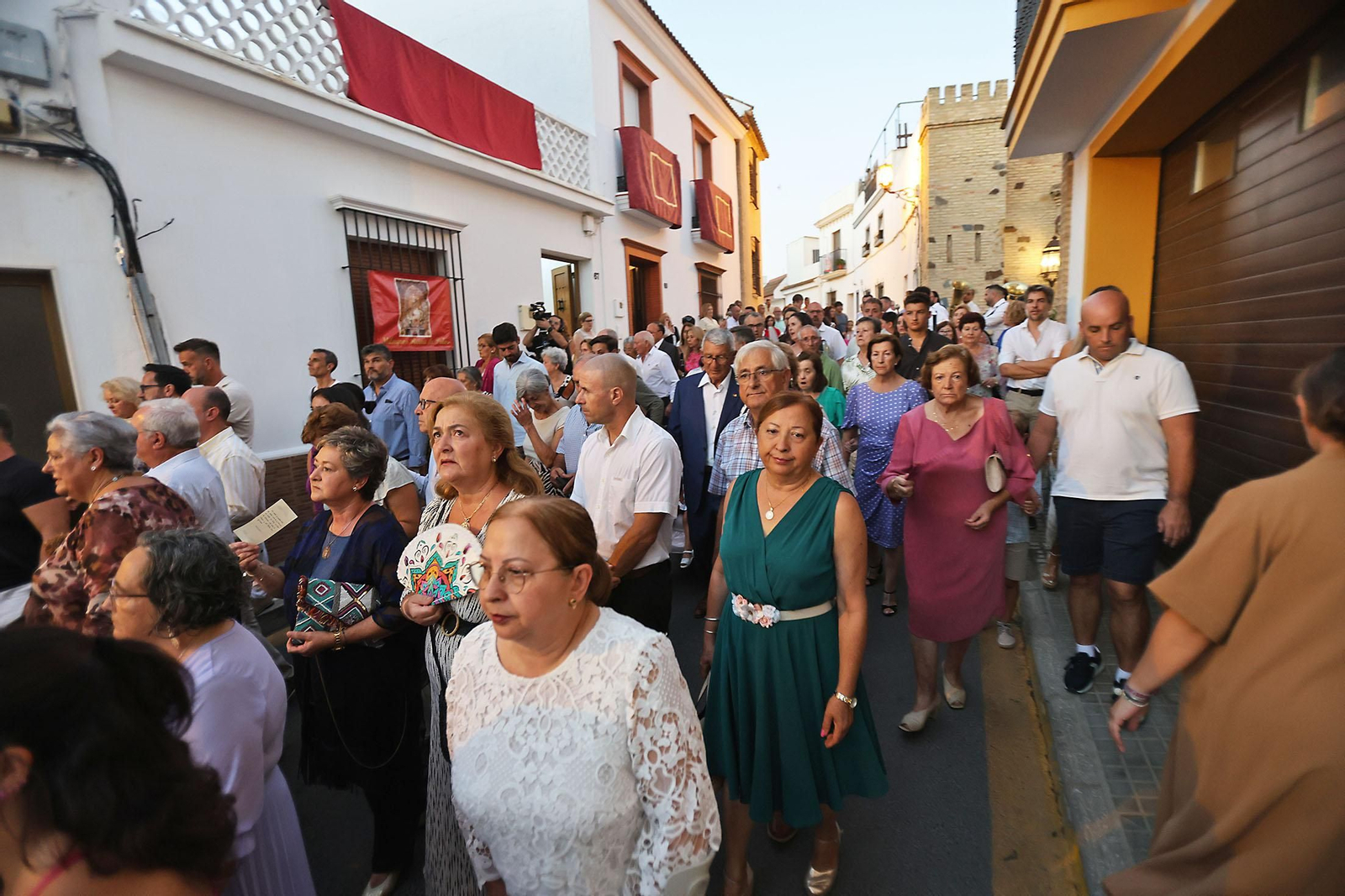 Imágenes de la procesión de Nuestra Señora de los Milagros en Palos de la Frontera Imágenes de la procesión de Nuestra Señora de los Milagros en Palos de la Frontera