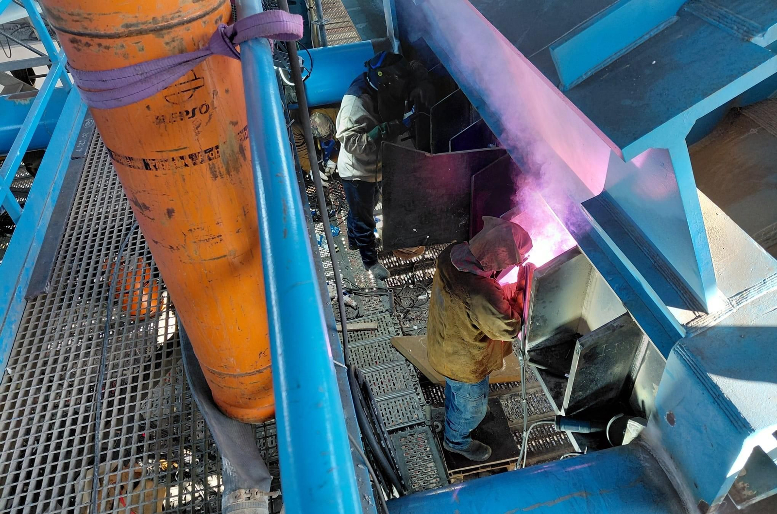 Así avanzan las obras en la A-44 a la altura de Rules