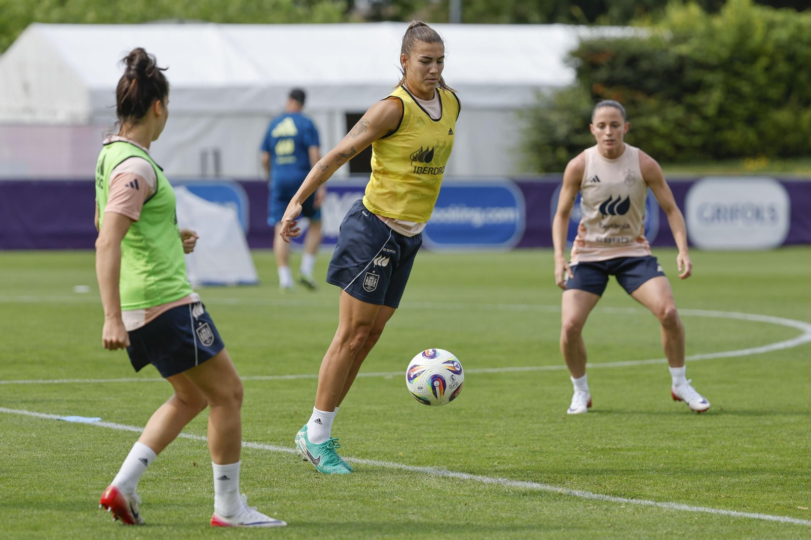 Las fotos de la selección española en la Eurocopa femenina de Suiza