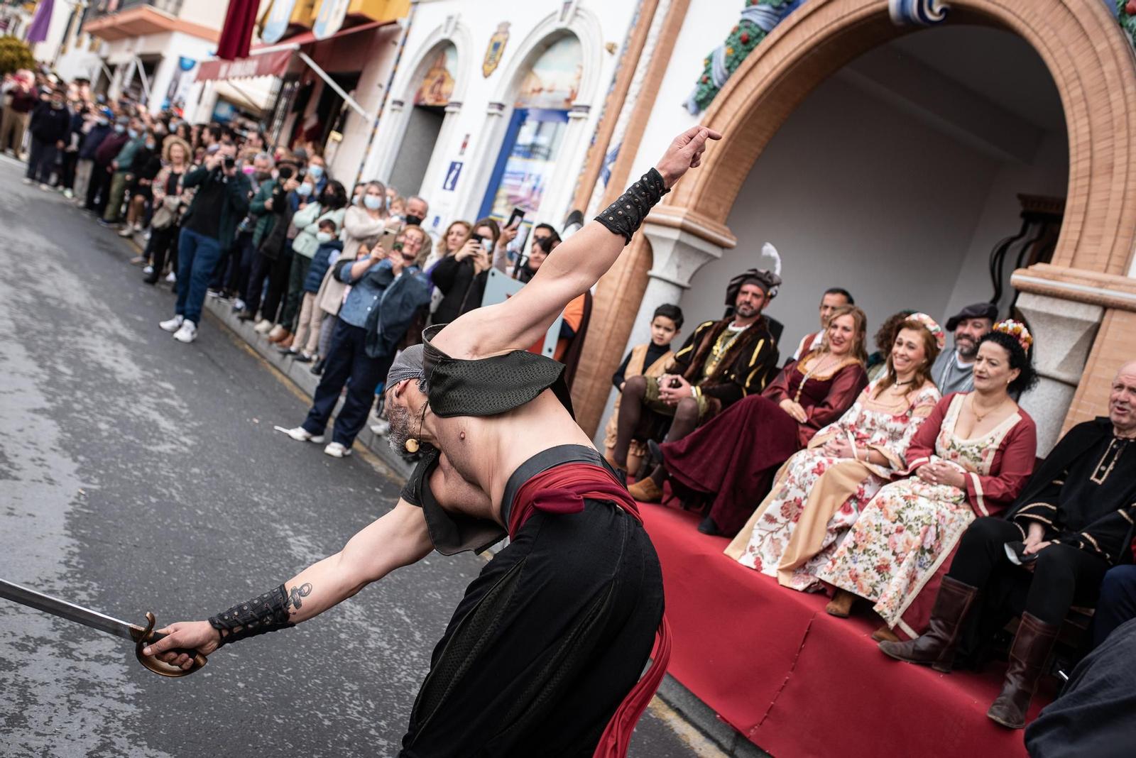 Imágenes del desfile de la Feria del Descubrimiento de Palos de la Frontera