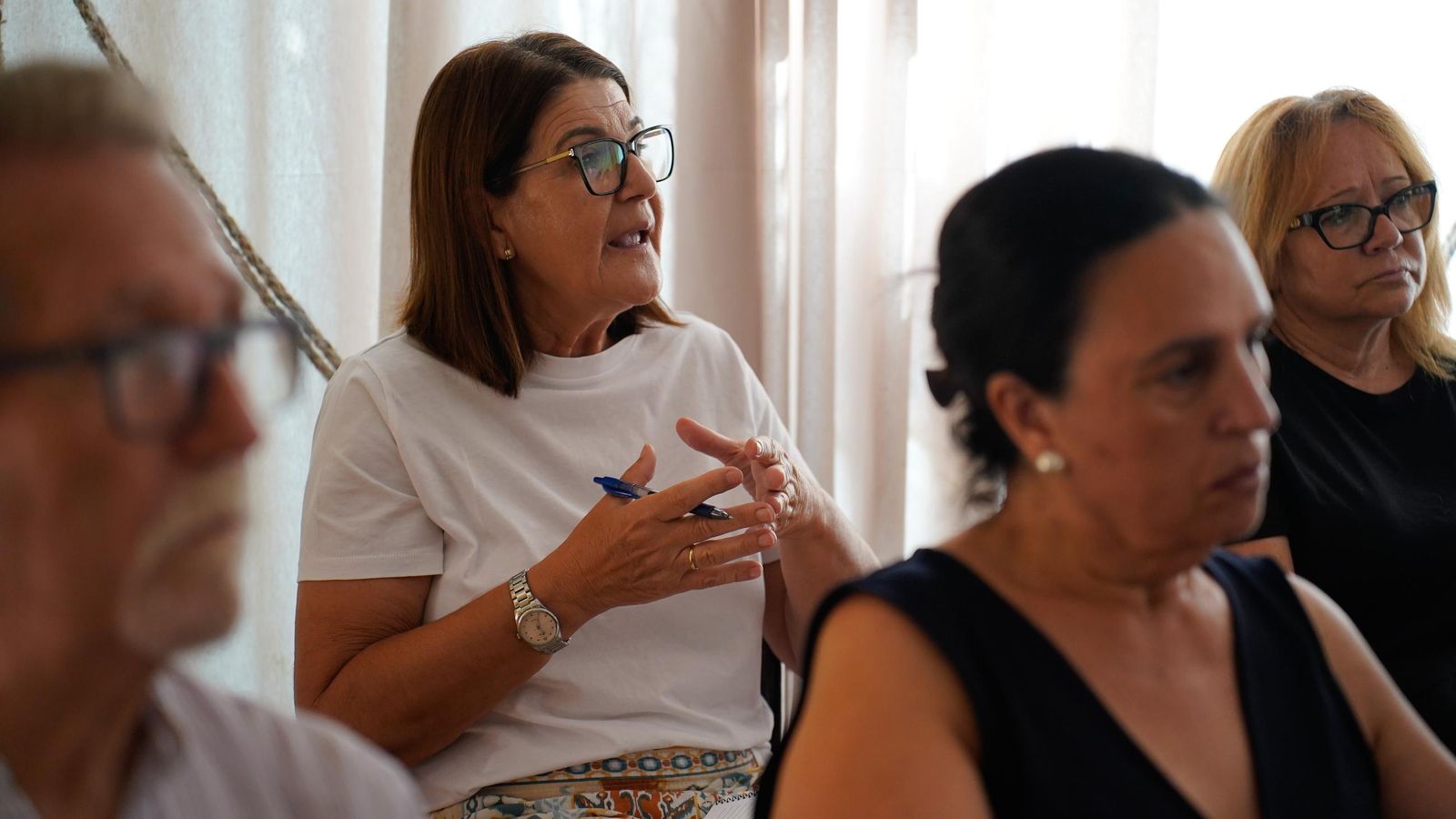 Fotos:  Presentación de la web para informar de los desperfectos de Algeciras en la sede de Fopacsa